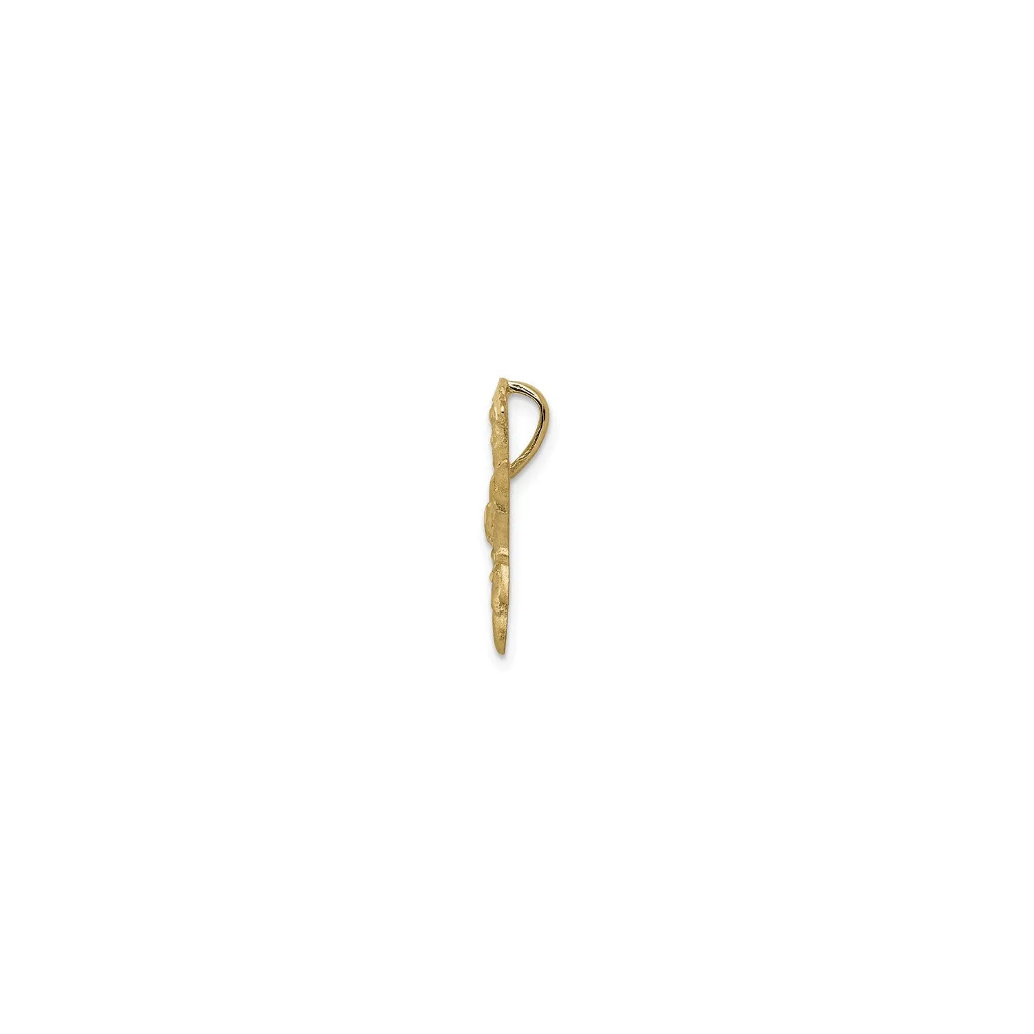Female Karate Kid Pendant (14K)