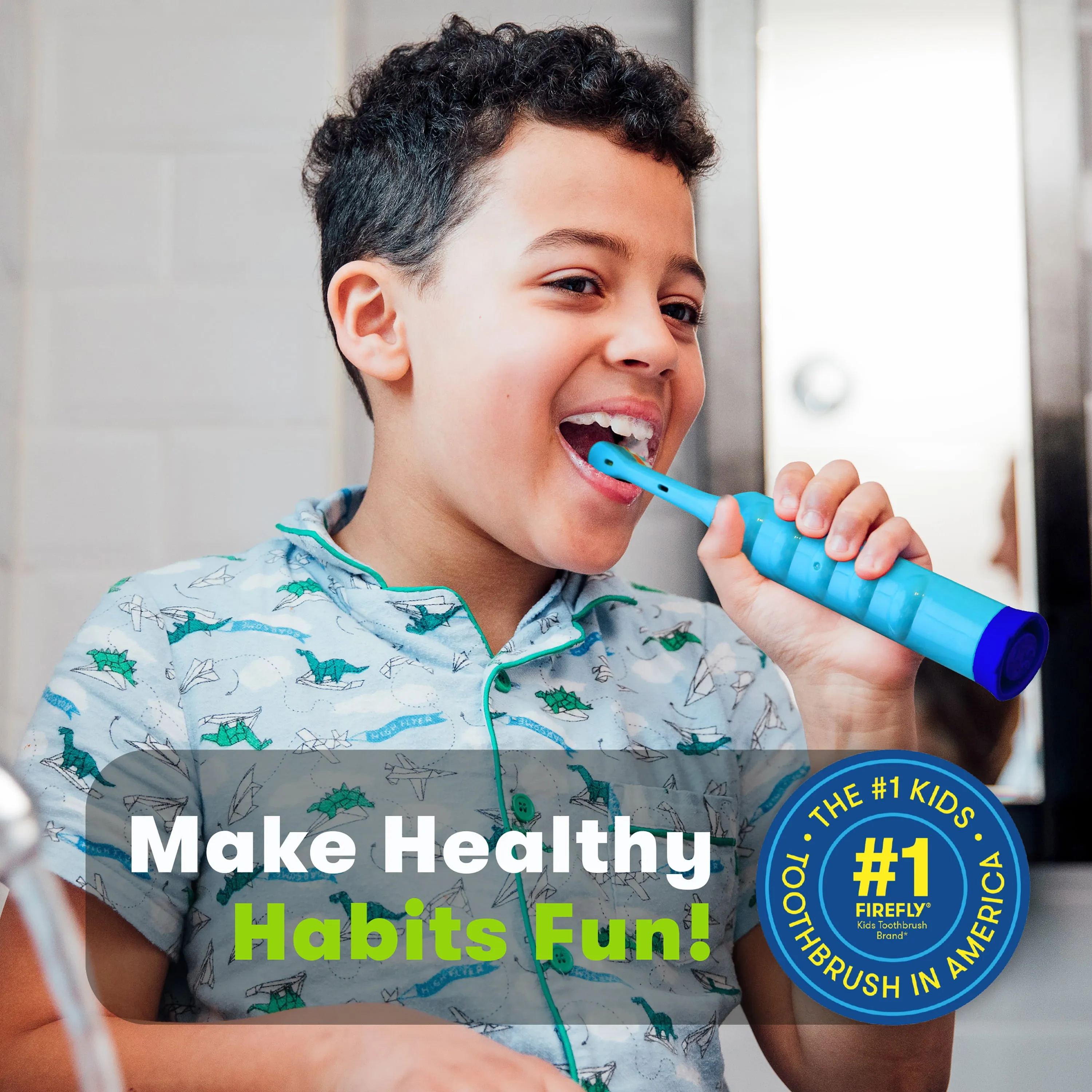 Firefly Clean N Protect, Sonic the Hedgehog Toothbrush with 3D Antibacterial