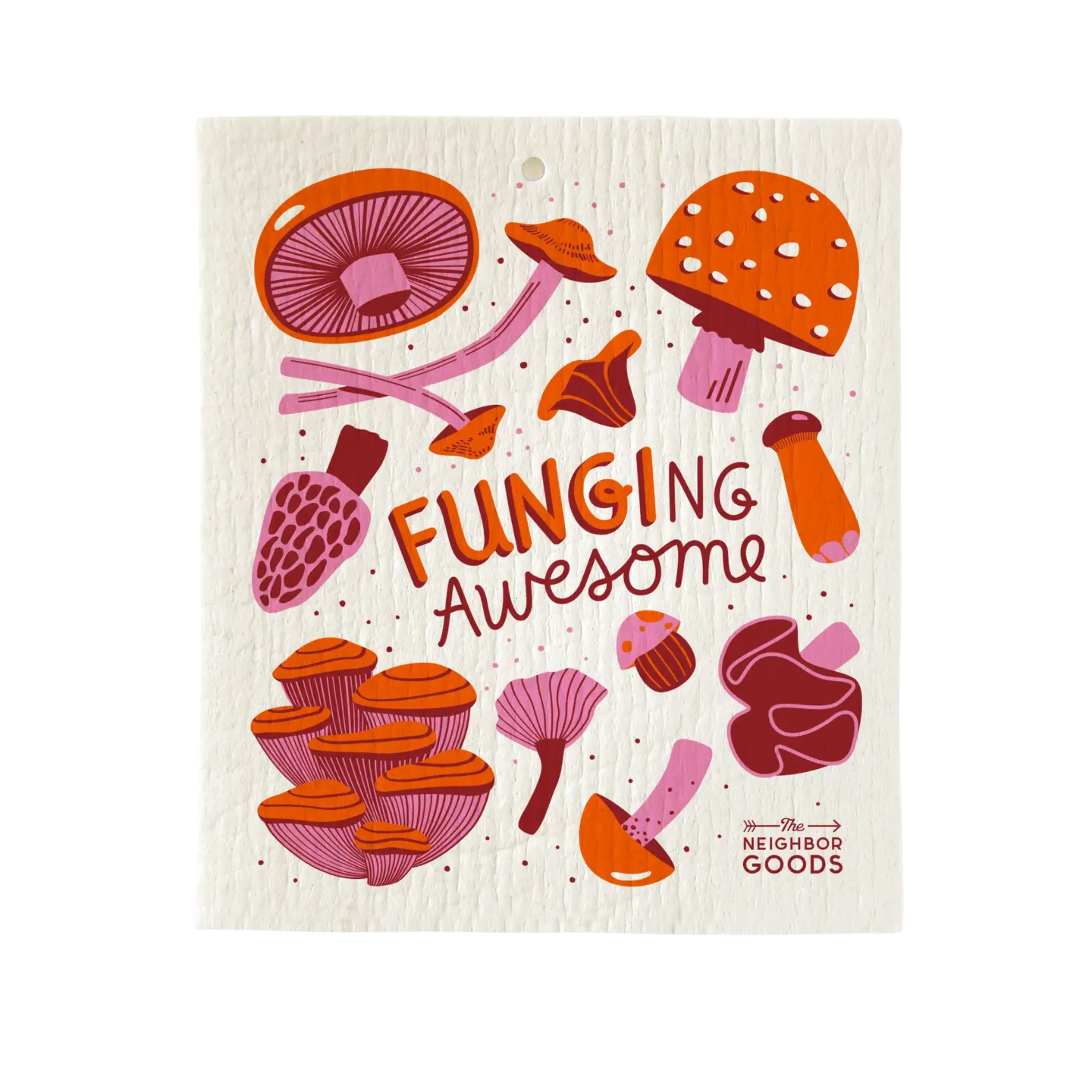 Funging Awesome Mushroom Sponge Cloth