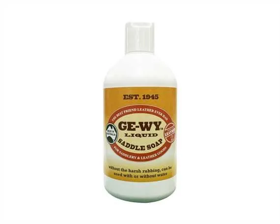 GE-WY LEATHER LIQUID SADDLE SOAP 500mL
