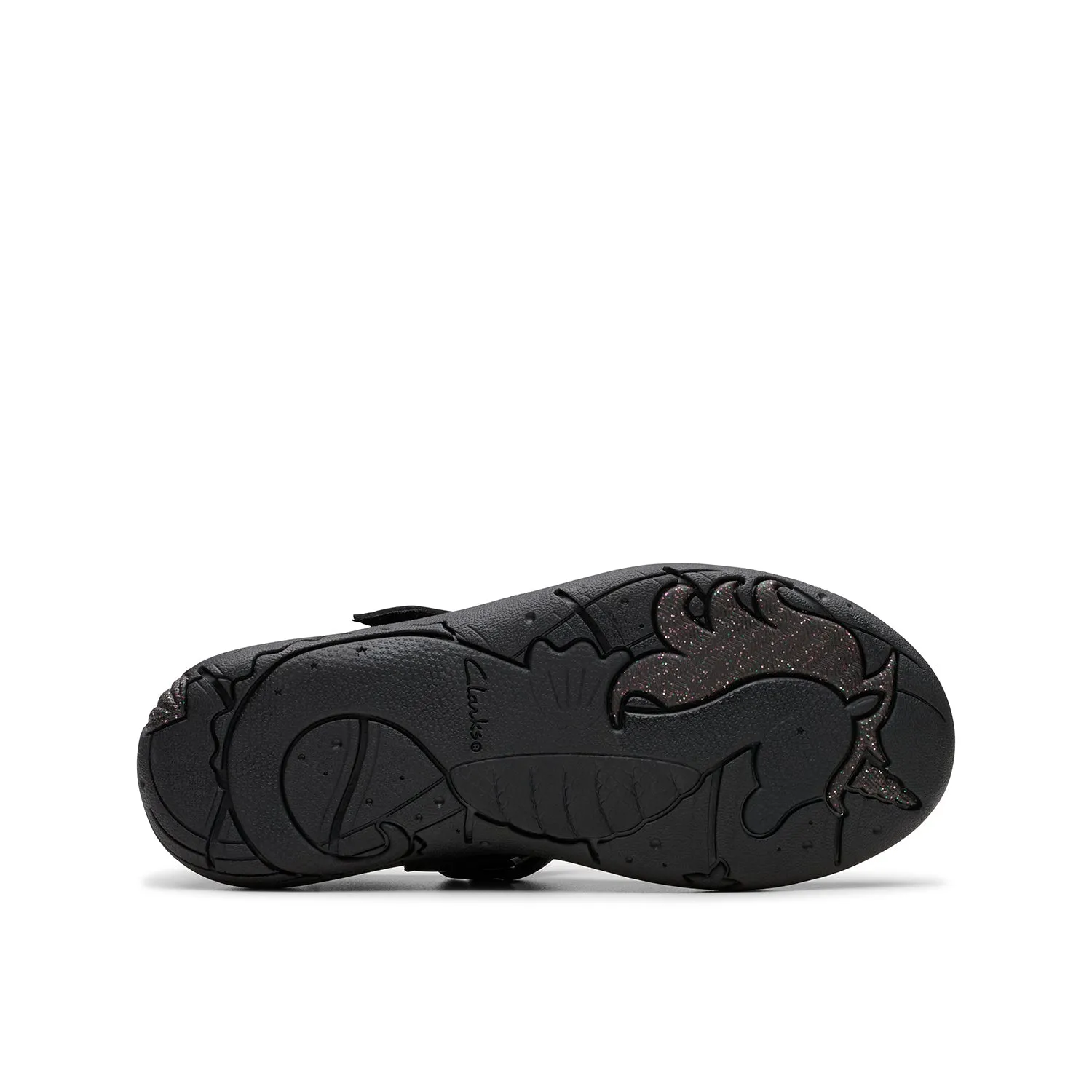 Girls - Relda Spark Kid. Black Leather