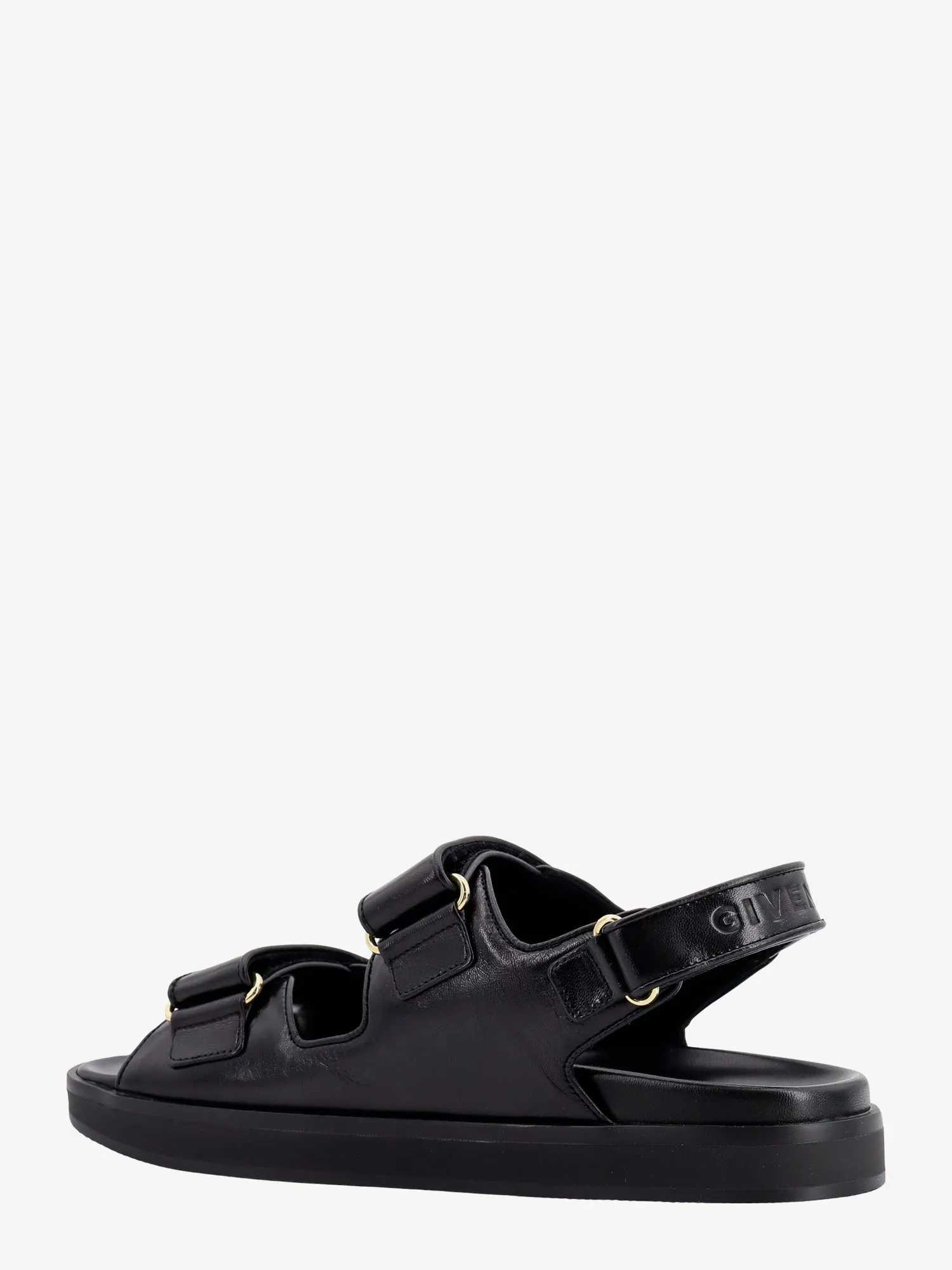 Givenchy Leather Sandals With 4g Metal Details
