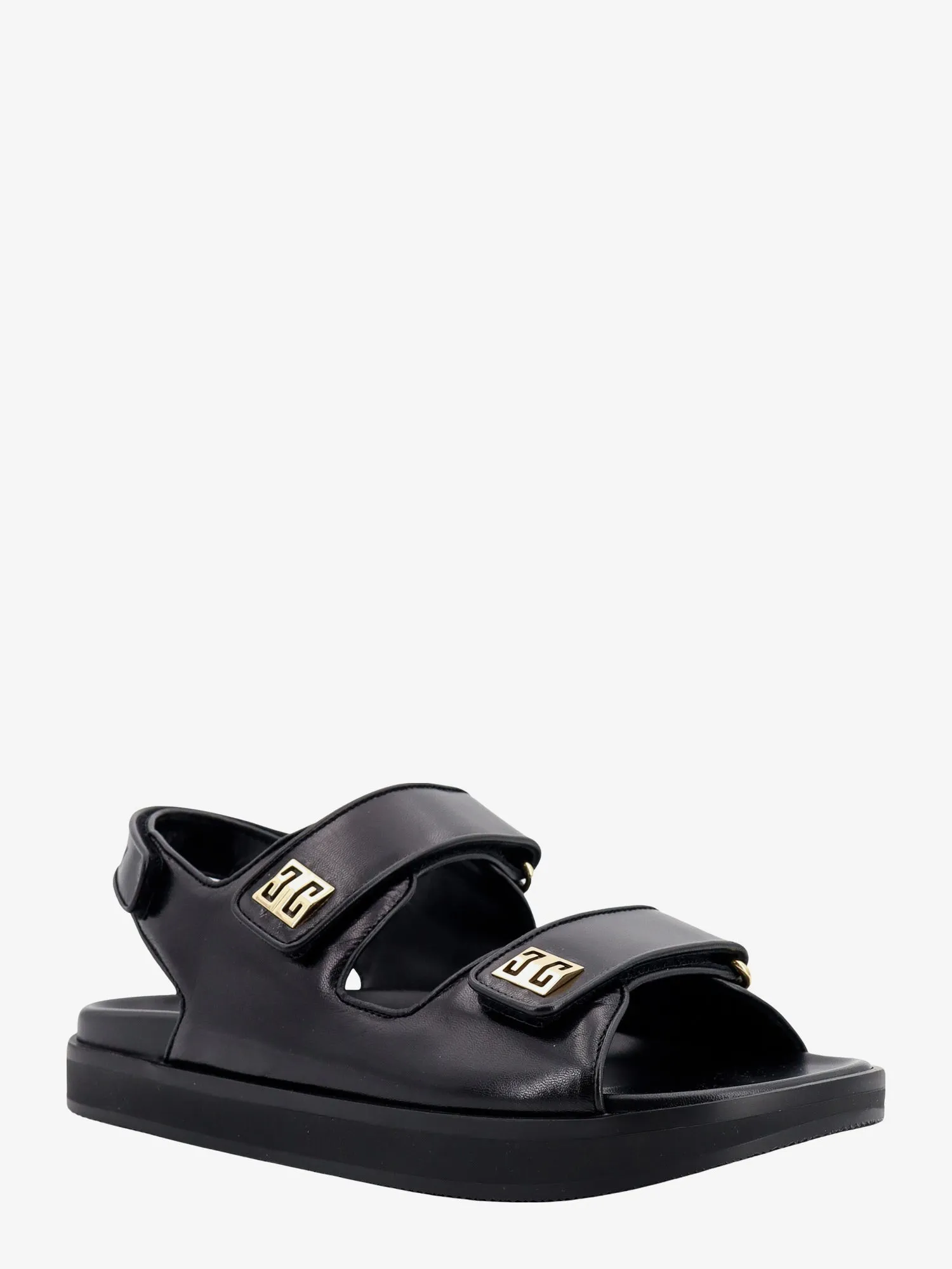 Givenchy Leather Sandals With 4g Metal Details