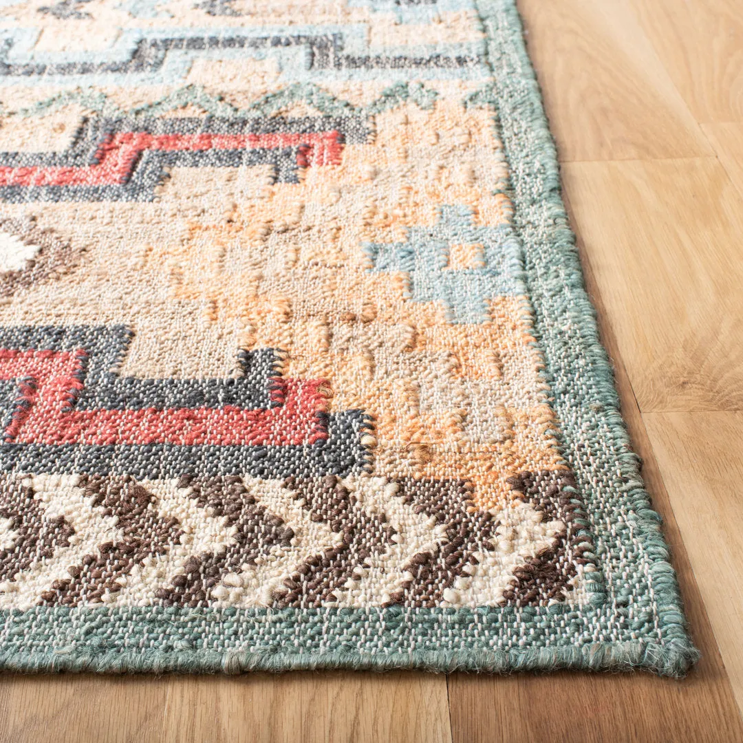 Glynda Southwestern Handmade Flatweave Jute Tan Area Rug The Twillery Co.® Rug Size: Rectangle 2'3" x 5'