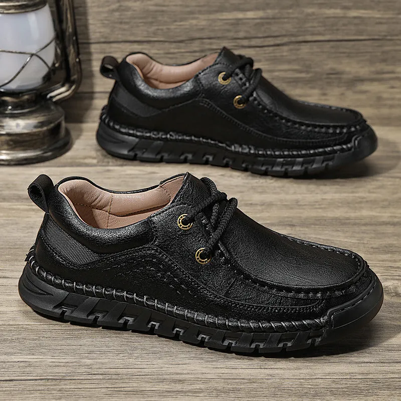 Hand-stitched Leather Shoes