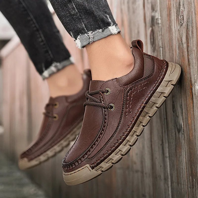 Hand-stitched Leather Shoes
