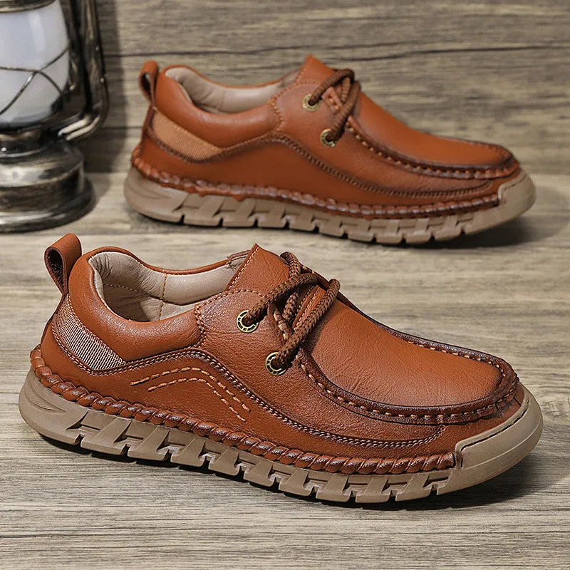 Hand-stitched Leather Shoes
