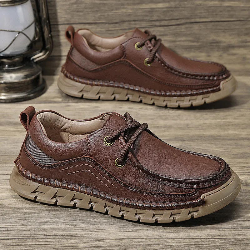 Hand-stitched Leather Shoes