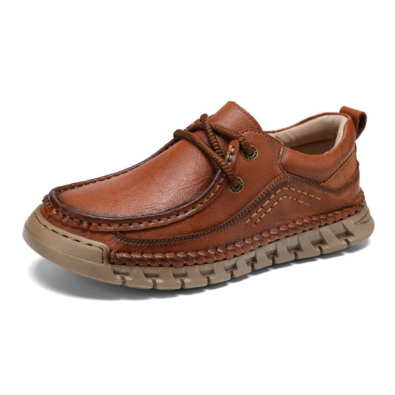 Hand-stitched Leather Shoes