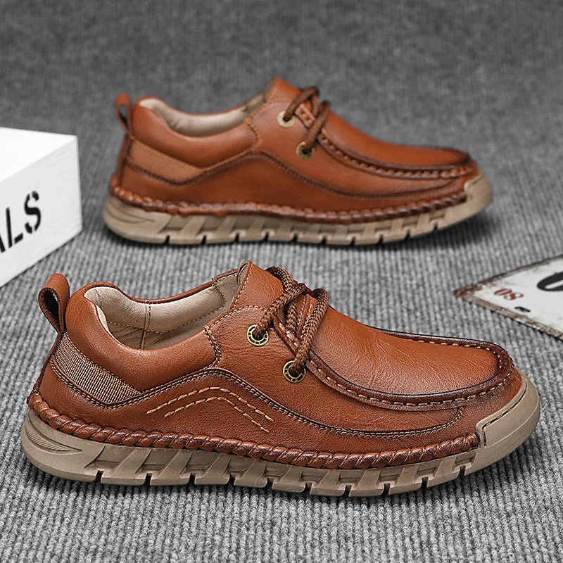 Hand-stitched Leather Shoes