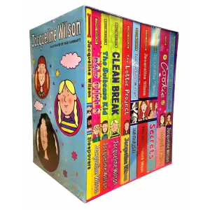 Jacqueline Wilson 10 books Bundle collection Set Pack (The Story Of Tracy Beaker, Starring Tracy Beaker)