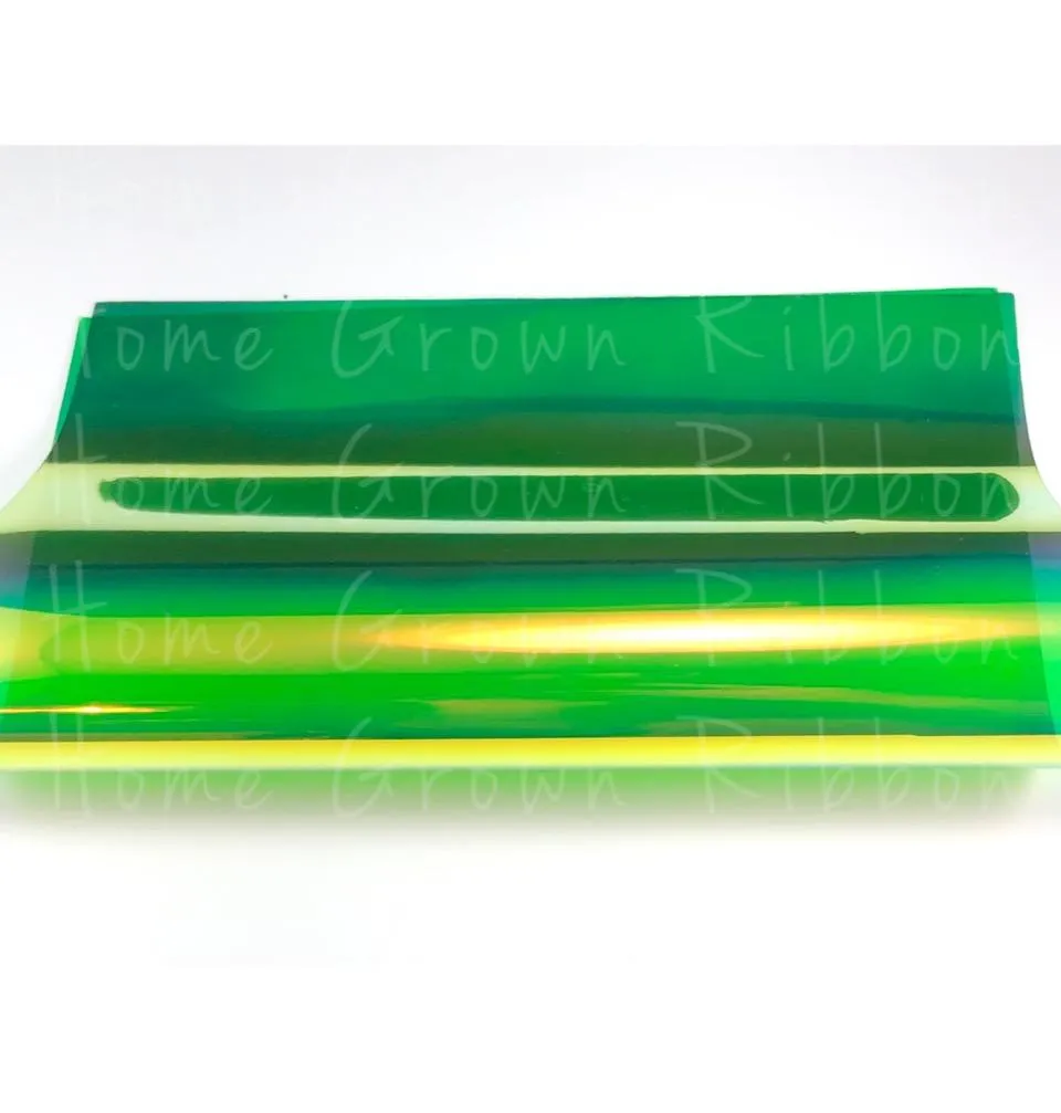 Jelly Holographic Waterproof Sheets - Purple - Green - Blue - Light Blue