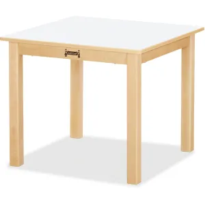 Jonti-Craft Multi-purpose White Square Table
