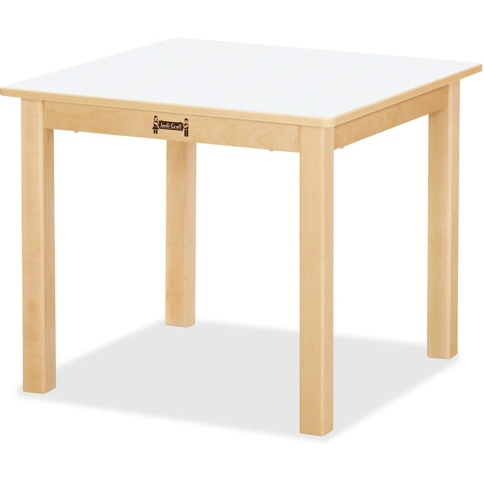 Jonti-Craft Multi-purpose White Square Table