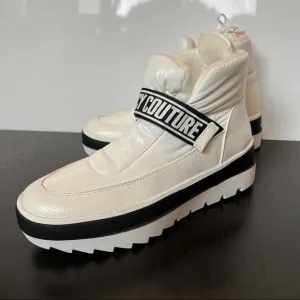 Juicy Couture Veronica Platform Boot Spell Out