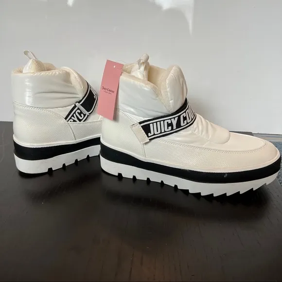 Juicy Couture Veronica Platform Boot Spell Out