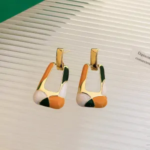 Just Lil Things  Multi color Pin Earrings jlt11274