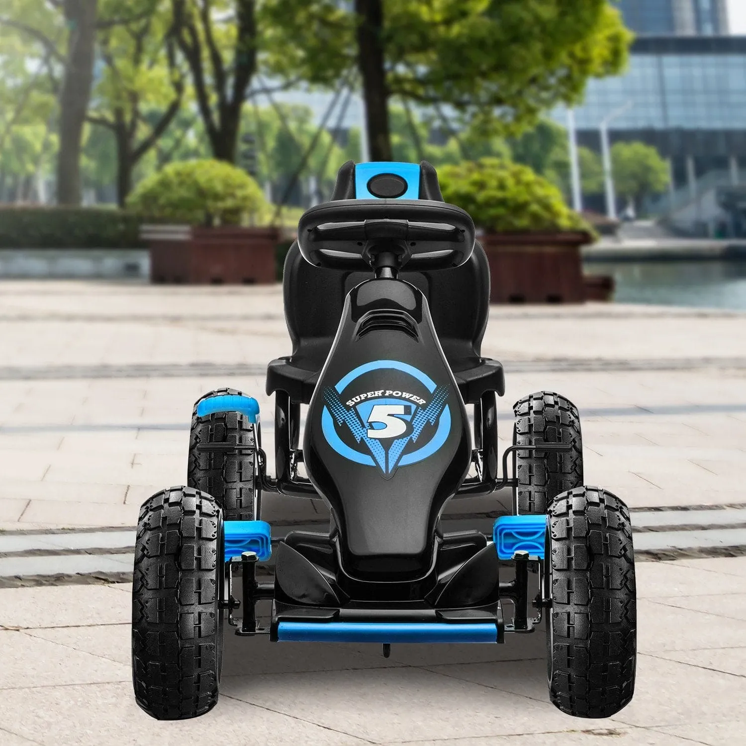 Kahuna G18 Kids Ride On Pedal Go Kart - Blue - Online Only - Free Shipping!