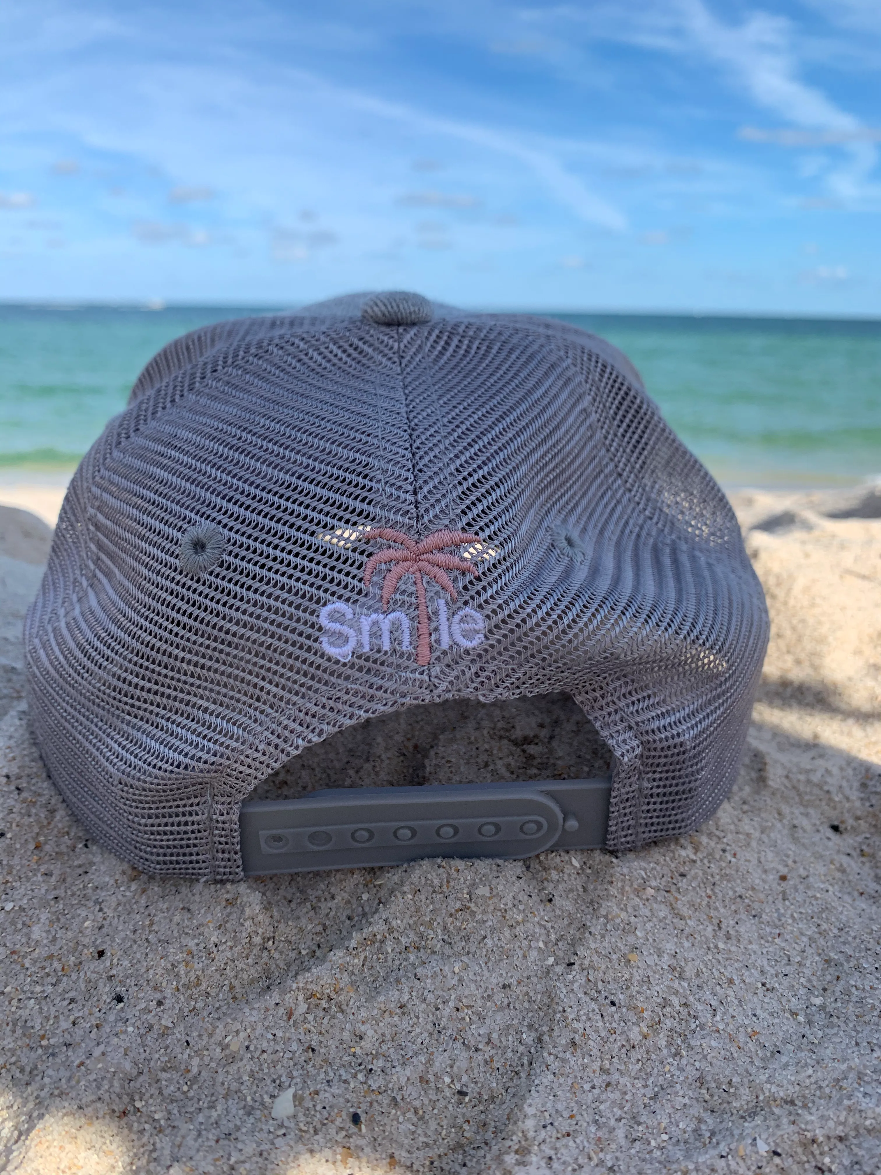 Kid Nation Trucker Hat in gray
