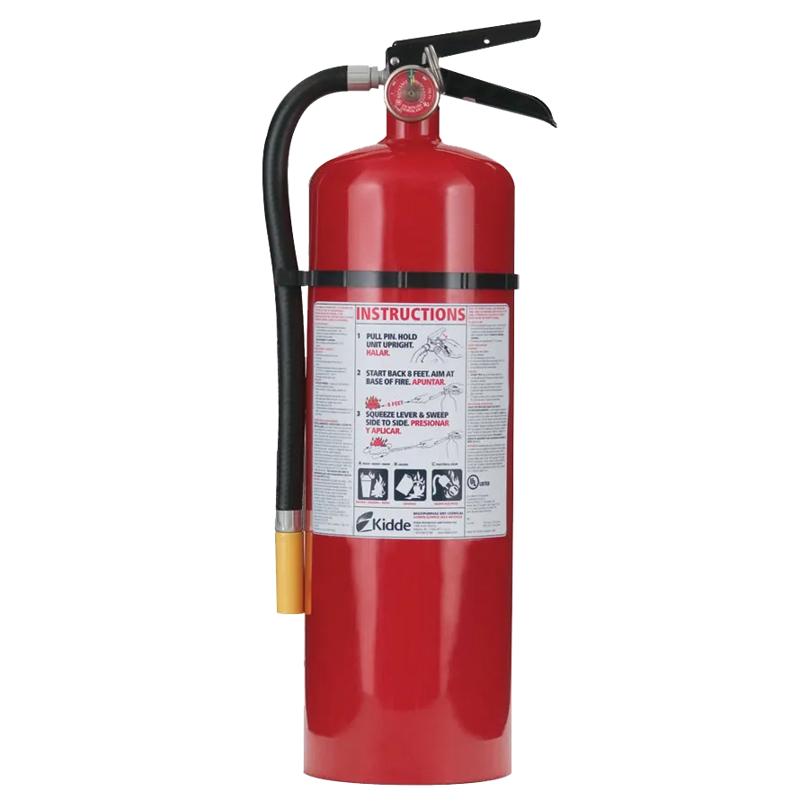 Kidde ProLine Multi-Purpose Dry Chemical Fire Extinguishers - ABC Type