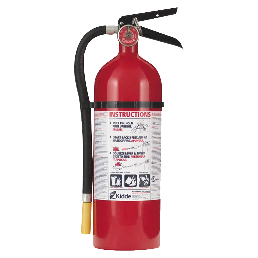 Kidde ProLine Multi-Purpose Dry Chemical Fire Extinguishers - ABC Type