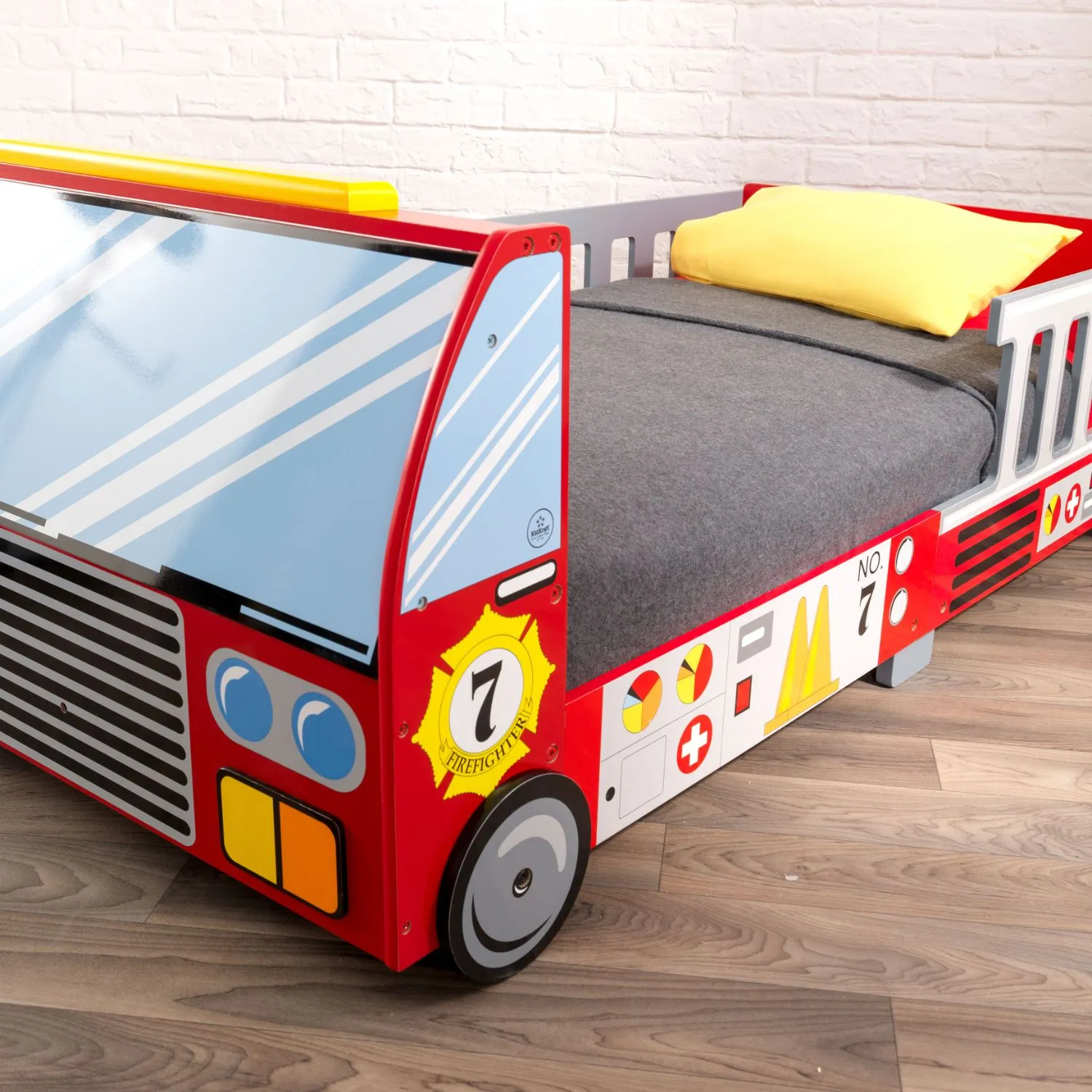 KidKraft Fire Truck Toddler Bed