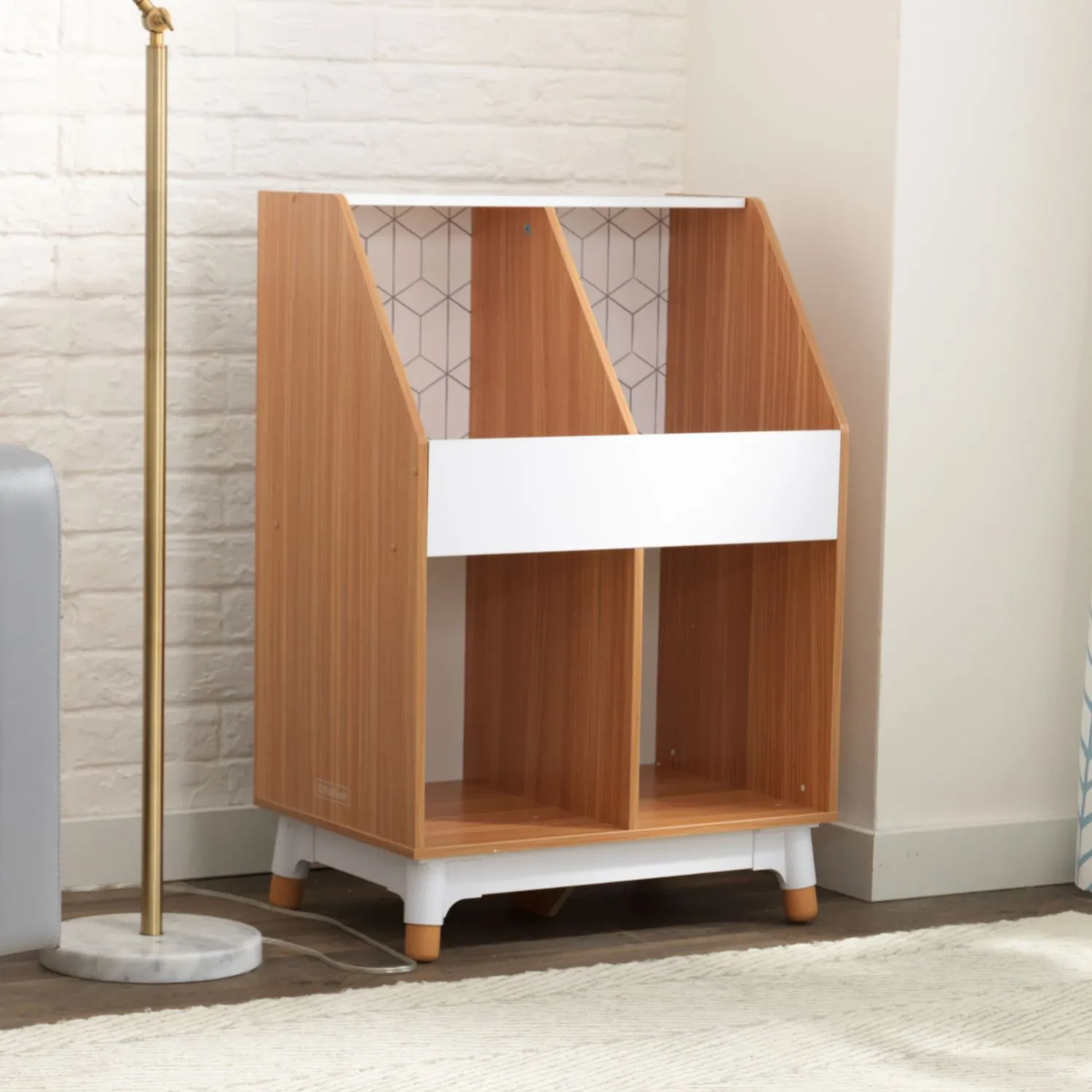 KidKraft Mid-Century Kid Bin Storage Unit