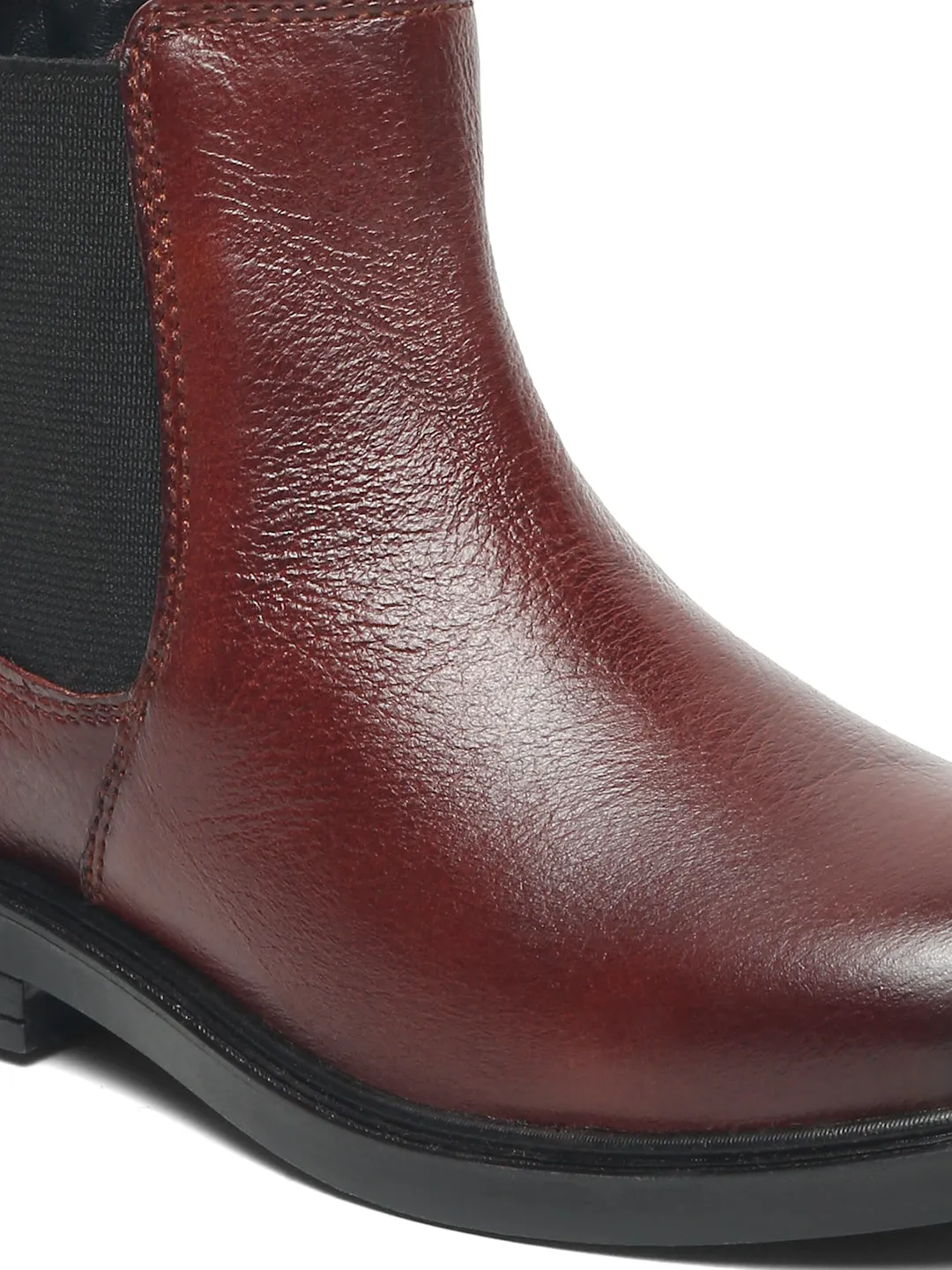 Kids' Leather Chelsea Boots