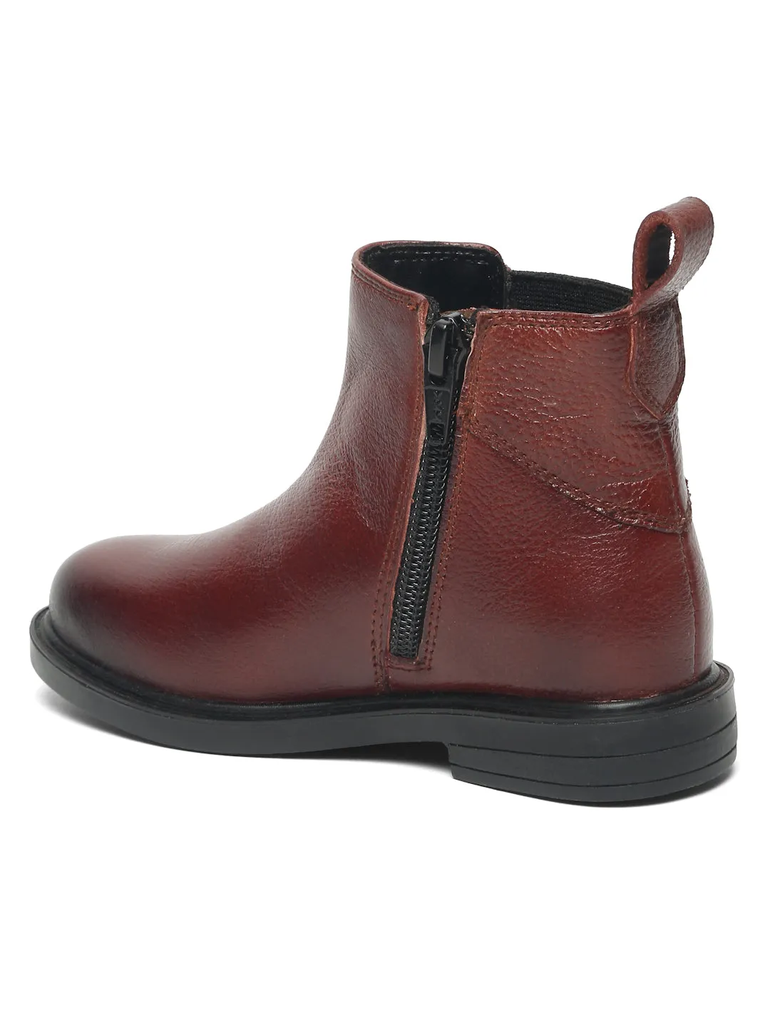 Kids' Leather Chelsea Boots
