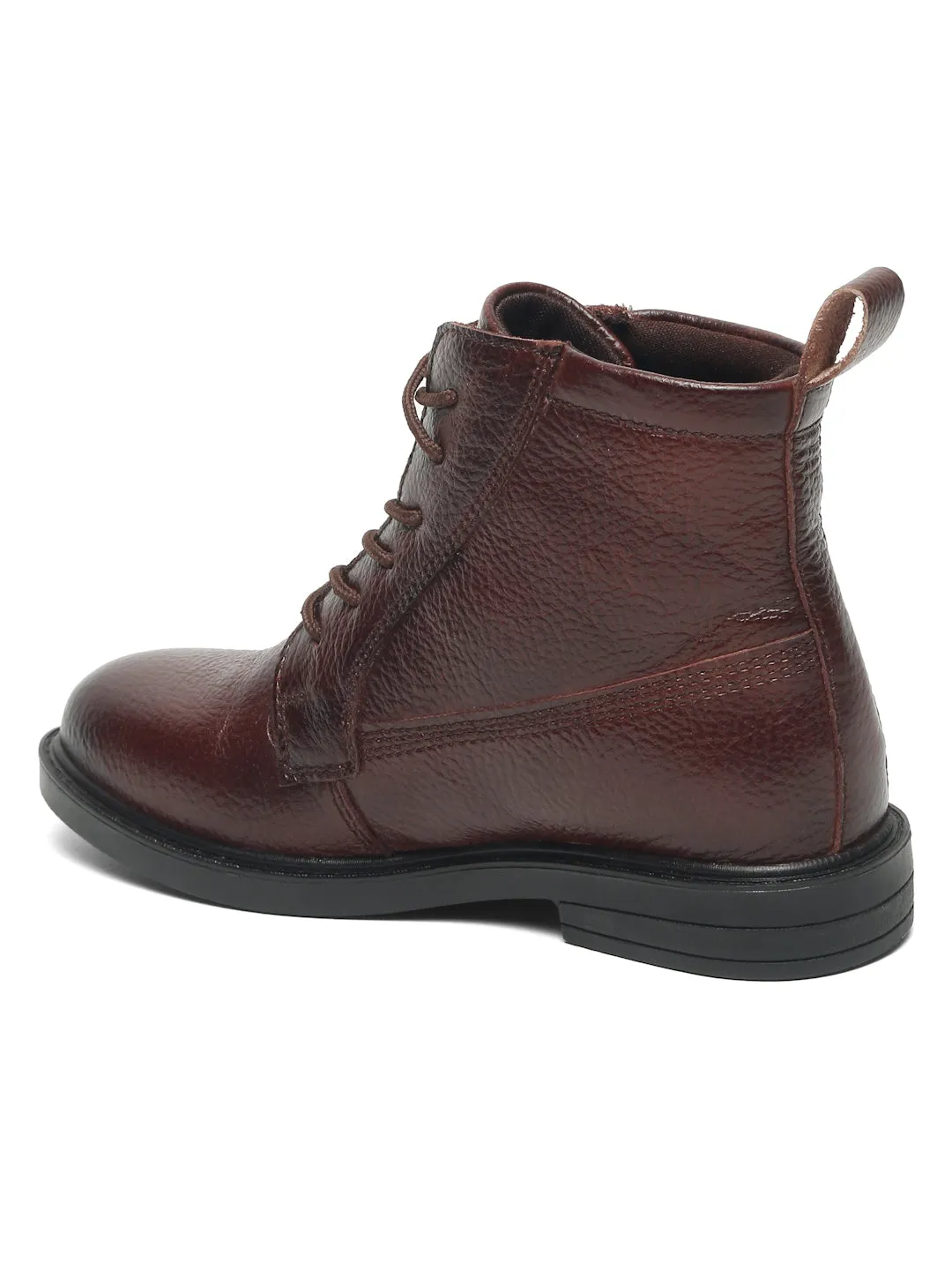 Kids’ Leather Lace-up Boots