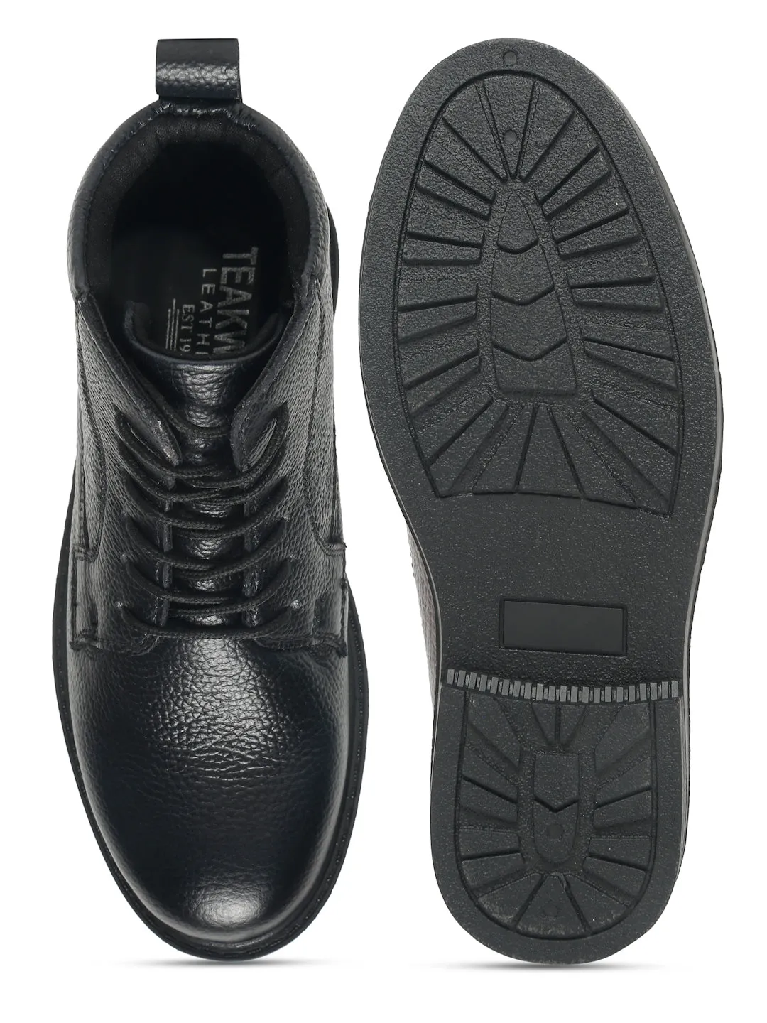 Kids’ Leather Lace-up Boots