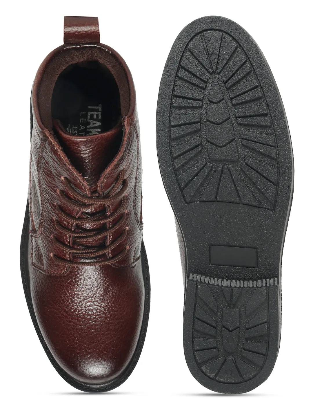 Kids’ Leather Lace-up Boots