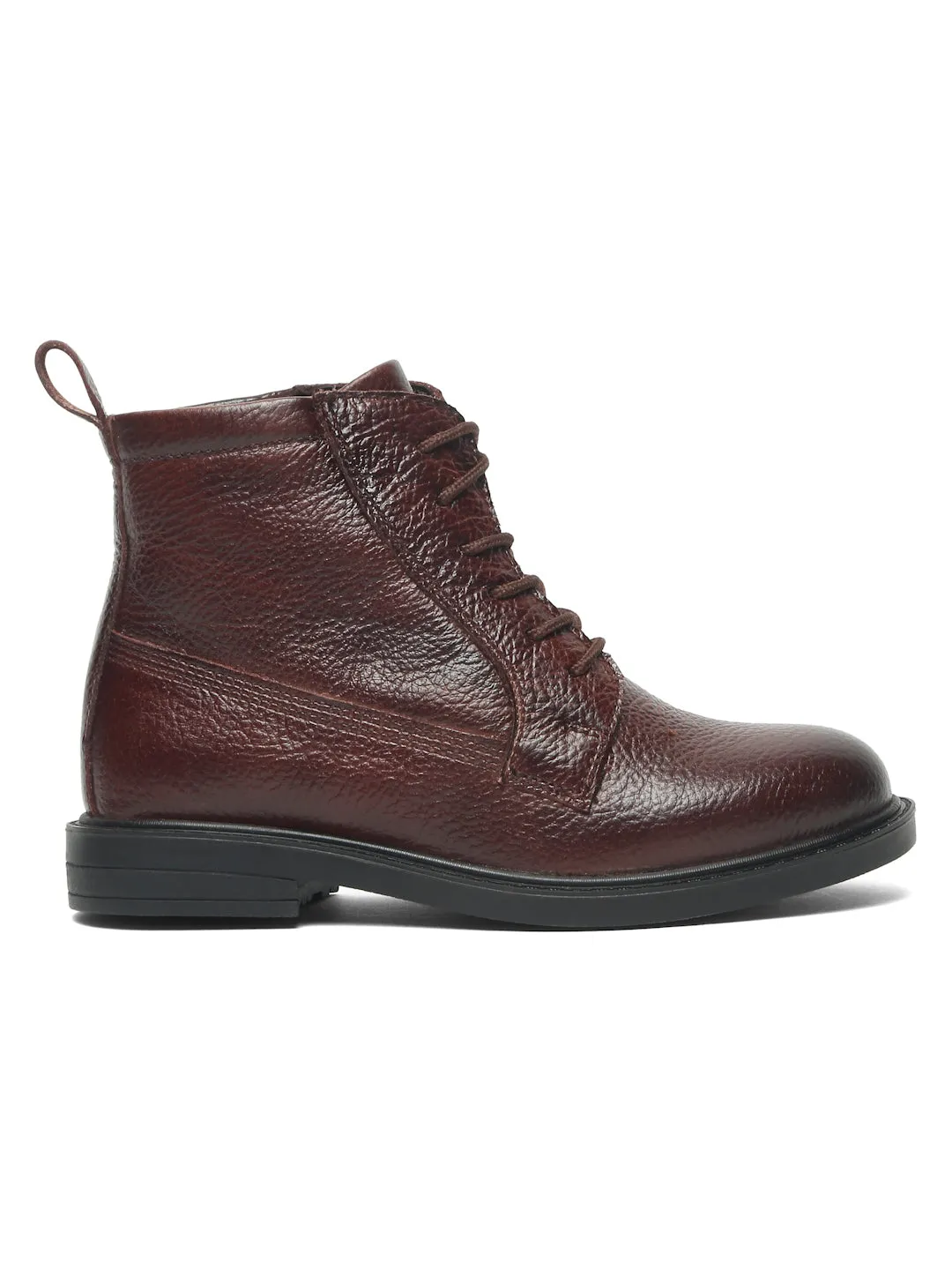 Kids’ Leather Lace-up Boots