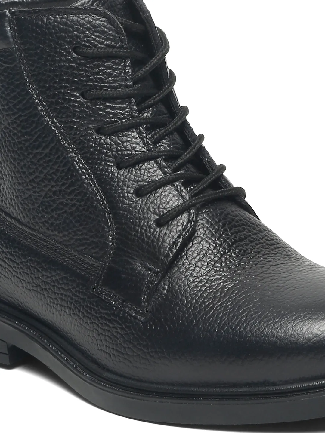 Kids’ Leather Lace-up Boots