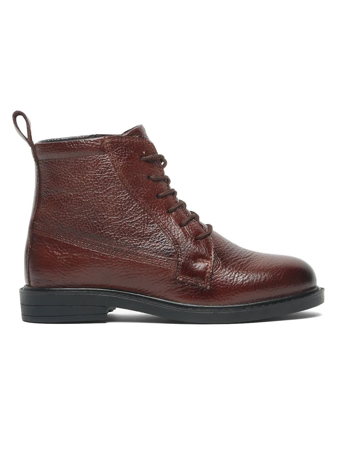 Kids’ Leather Lace-up Boots