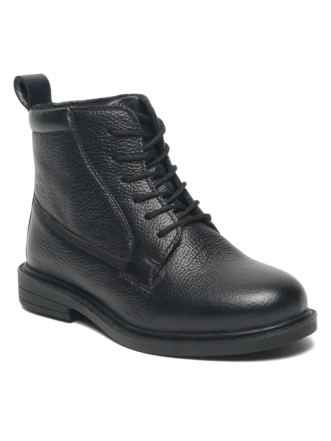 Kids’ Leather Lace-up Boots