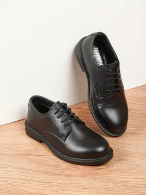 Kids’  Leather Oxford Formal Shoes