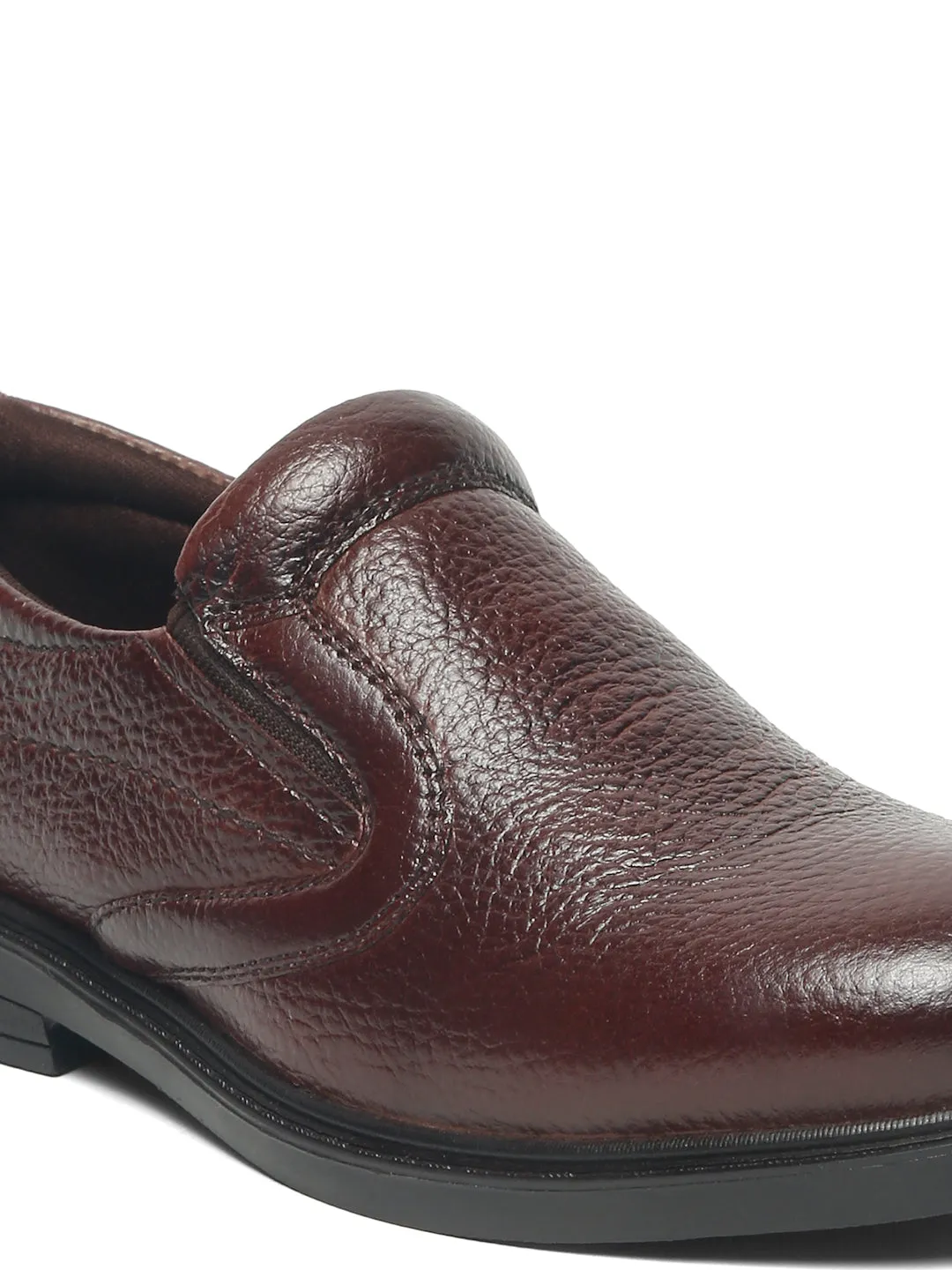 Kids’  Leather Slip-On Loafers