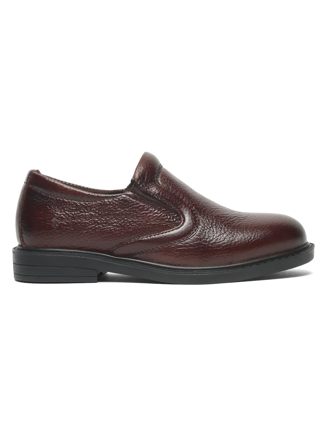 Kids’  Leather Slip-On Loafers