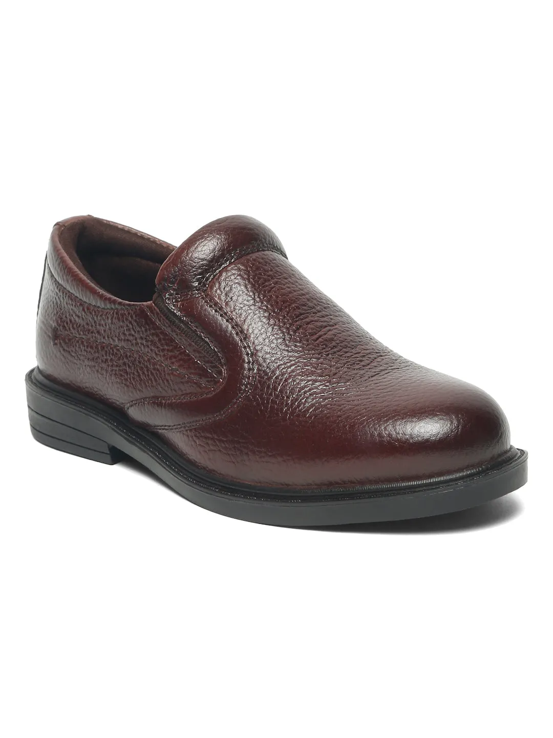 Kids’  Leather Slip-On Loafers
