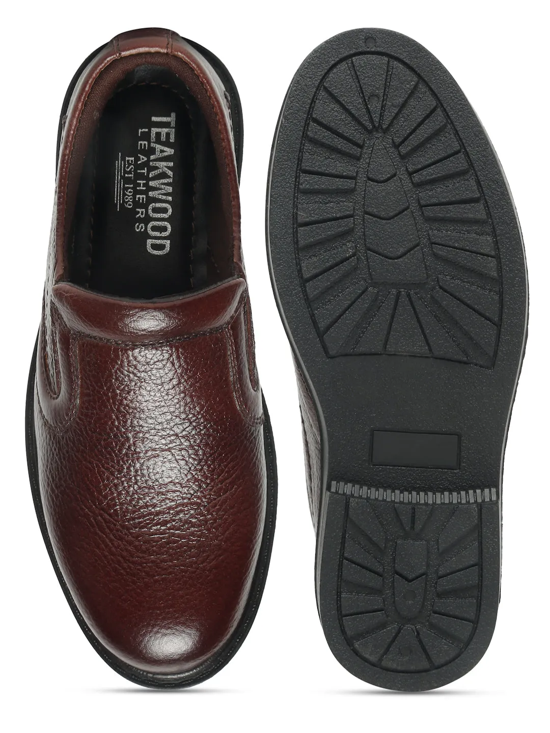 Kids’  Leather Slip-On Loafers