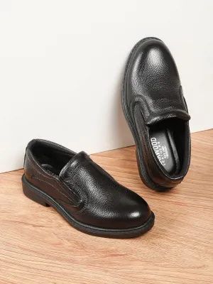 Kids’  Leather Slip-On Loafers
