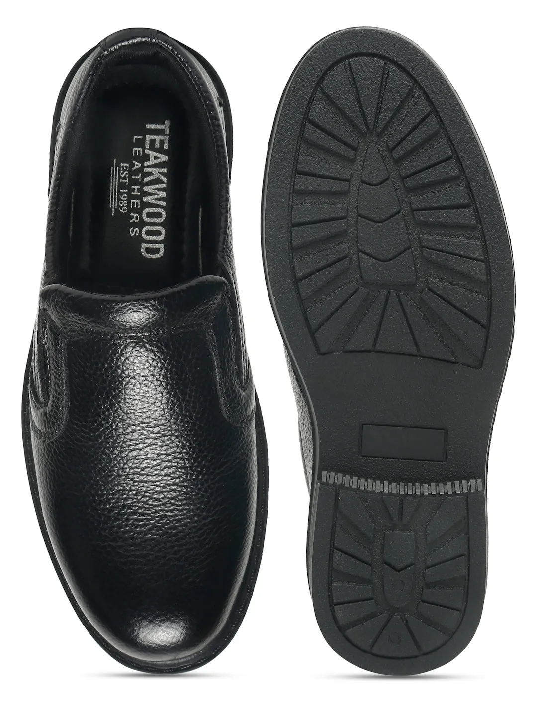 Kids’  Leather Slip-On Loafers