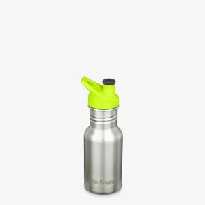 Klean Kanteen Brushed Stainless 12oz Sport Bottle