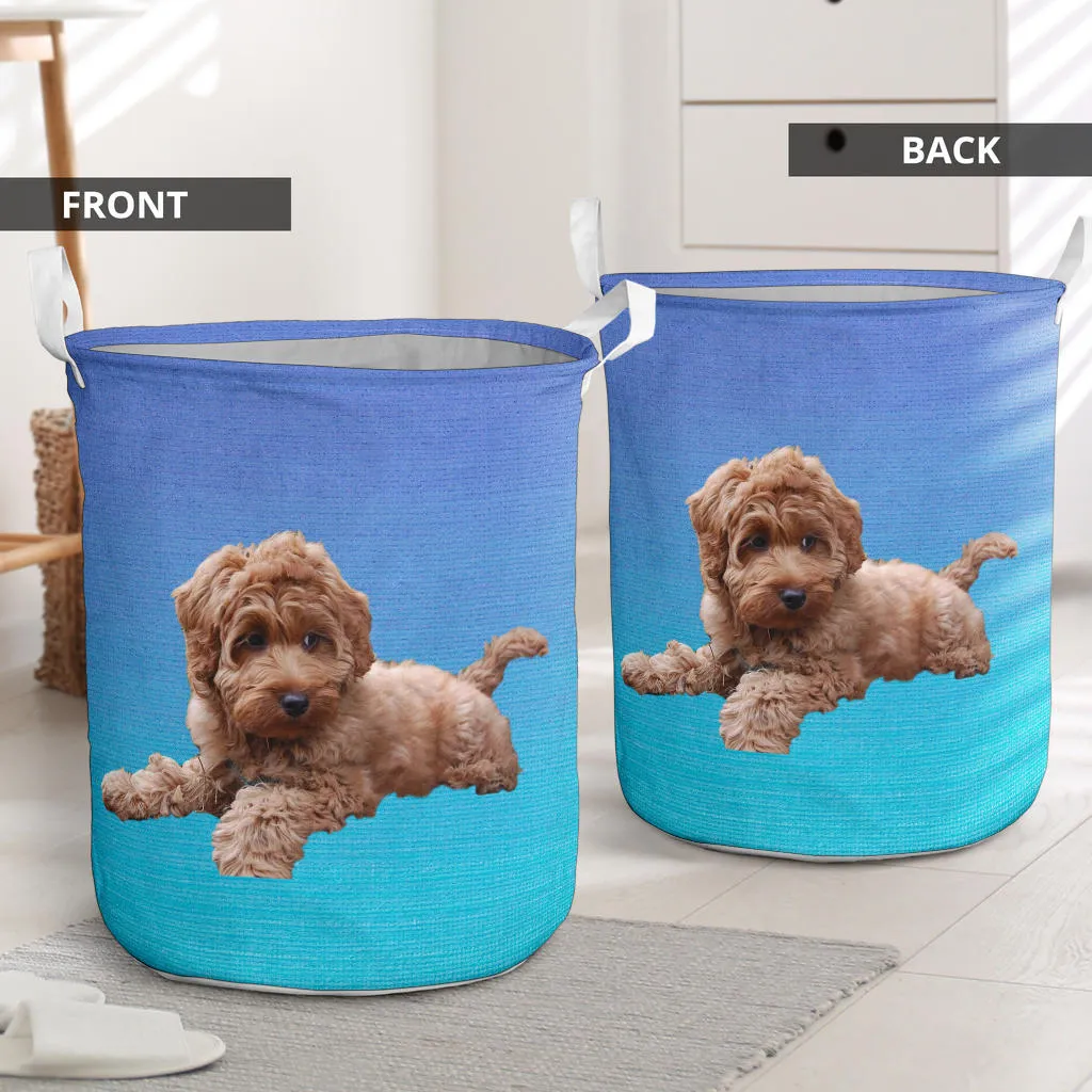 Labradoodle Laundry Basket