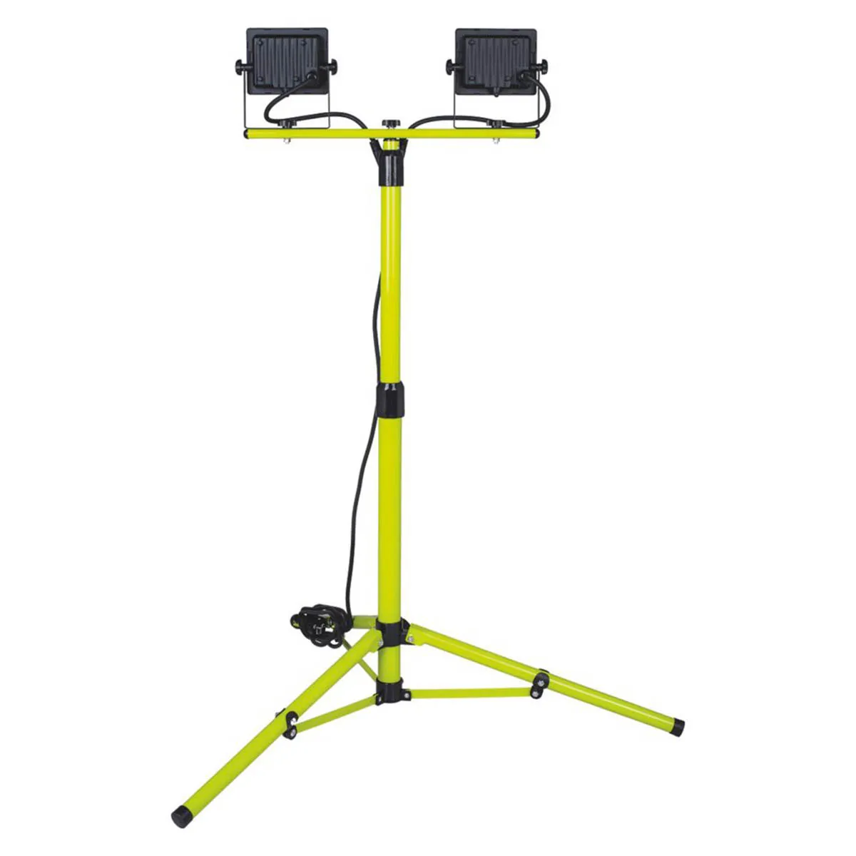 LED Work Light Tripod Adjustable Cool White Impact-Resistant 2 x 1600lm