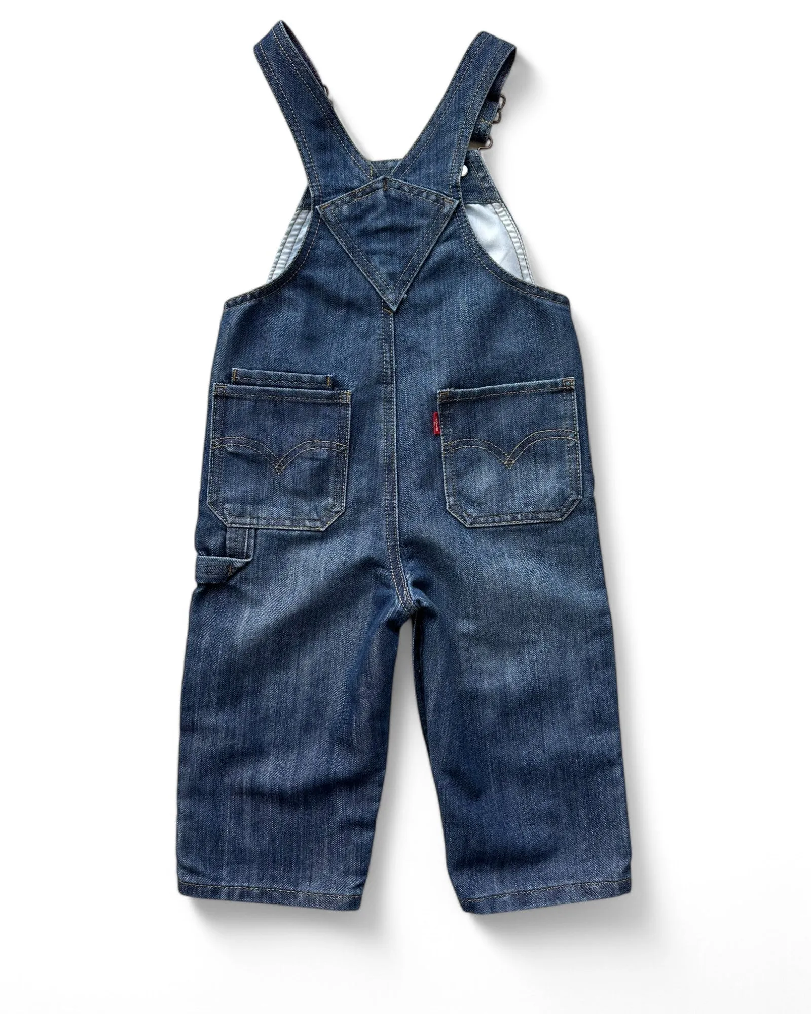 Levi's denim toddler carpenter dungarees