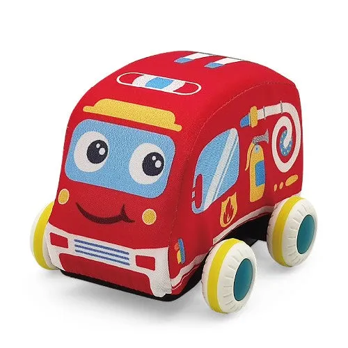 Lucky Baby Soft Pull Back Vehicle Set