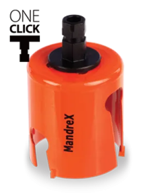 MandreX MHMQ0140B SuperXcut Multi Purpose TCT 140mm Hole Saw c/w Adapter