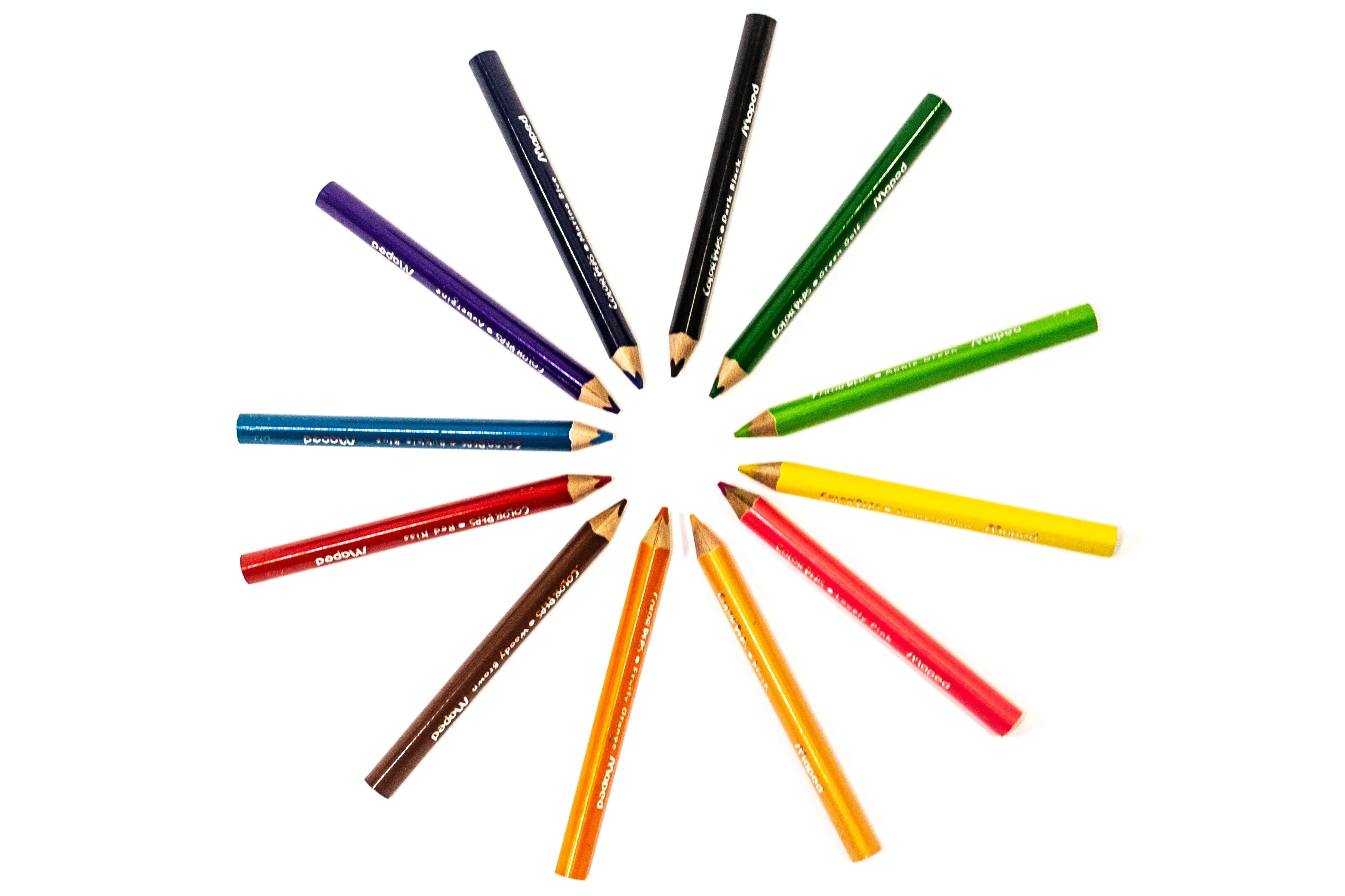 Maped Color Peps Coloring Pencil 12C Mini 862812 | 24SETS PER BOX